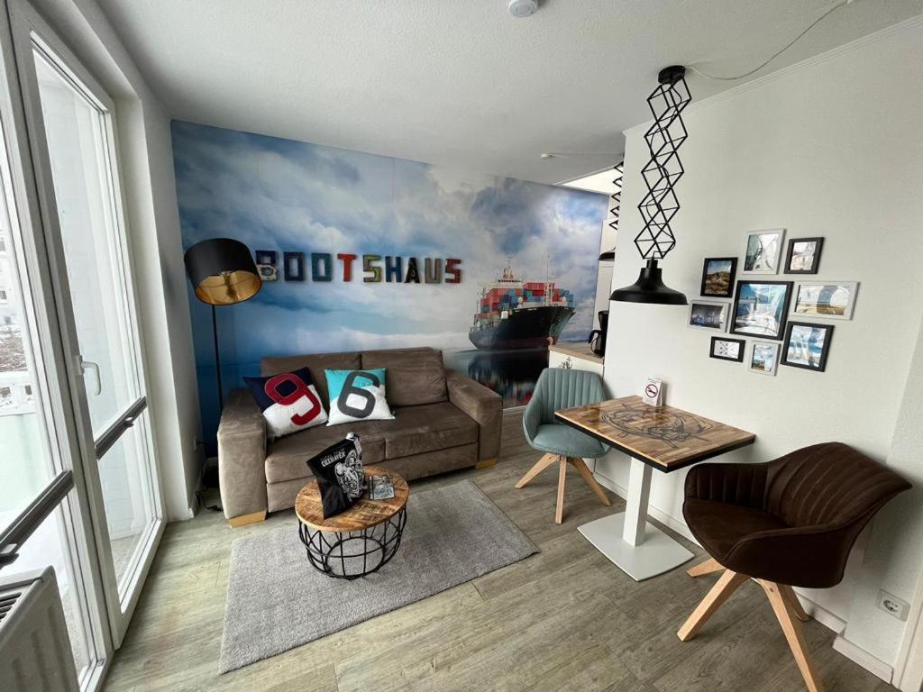 Bootshaus Appartements 쿡스하펜 외부 사진