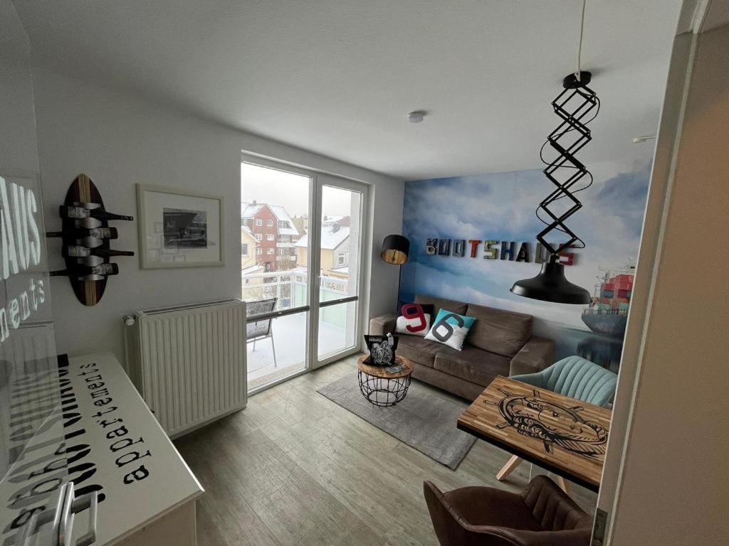 Bootshaus Appartements 쿡스하펜 외부 사진