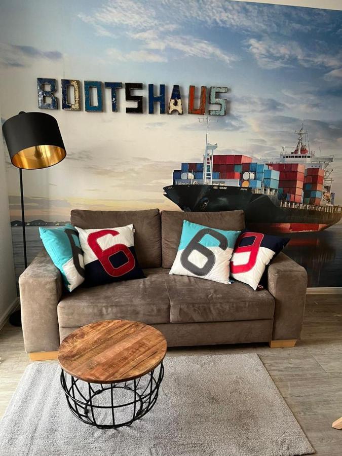 Bootshaus Appartements 쿡스하펜 외부 사진