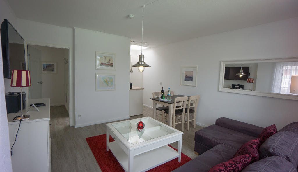 Bootshaus Appartements 쿡스하펜 객실 사진